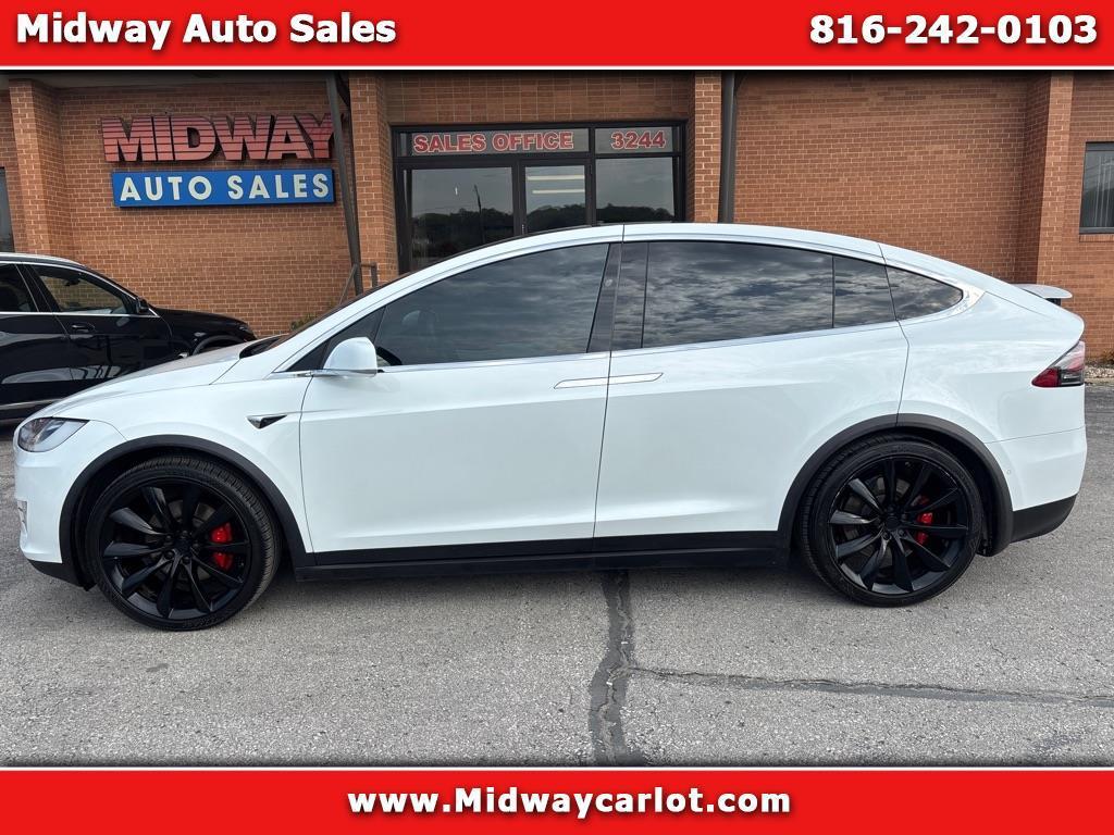 used 2018 Tesla Model X car, priced at $27,950