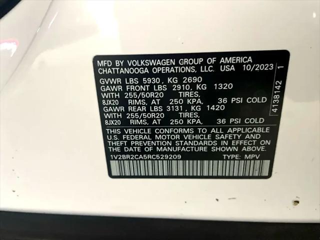 used 2024 Volkswagen Atlas car, priced at $36,450