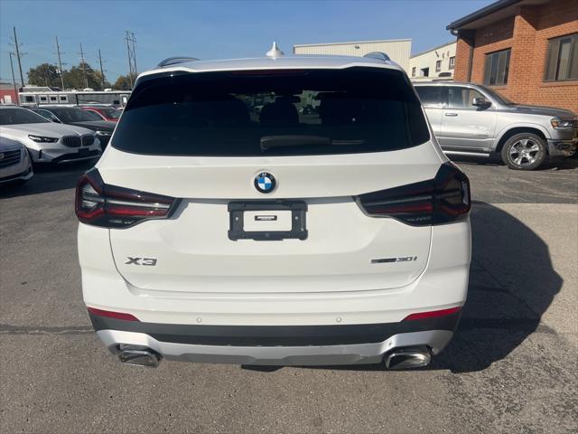 used 2022 BMW X3 car, priced at $29,850