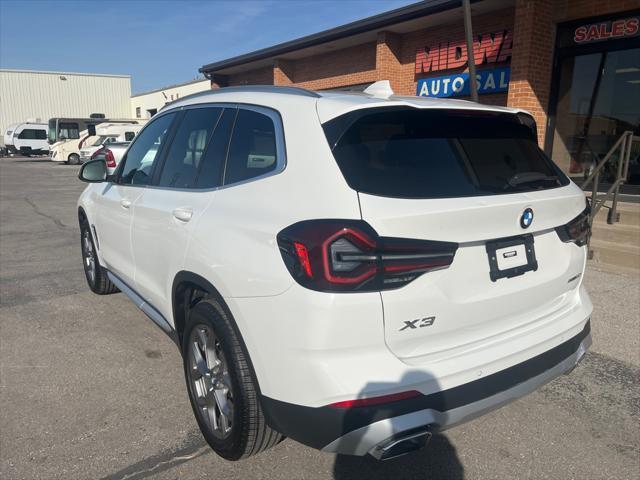 used 2022 BMW X3 car, priced at $29,850