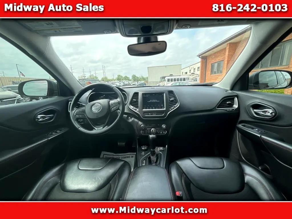 used 2019 Jeep Cherokee car, priced at $12,850