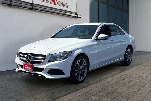 used 2018 Mercedes-Benz C-Class car, priced at $22,471