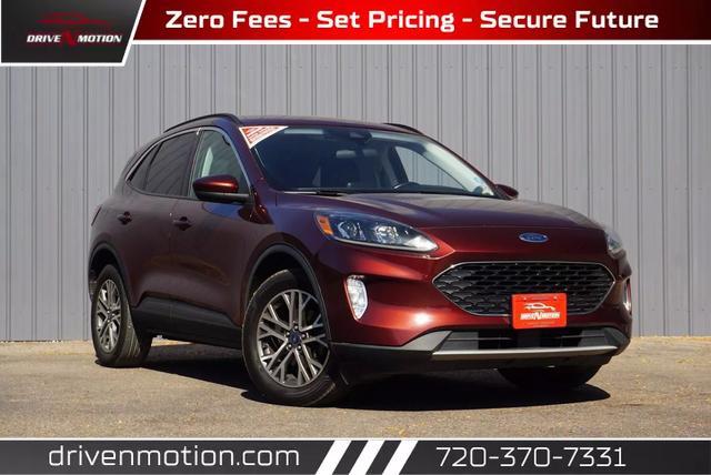 used 2021 Ford Escape car, priced at $14,471