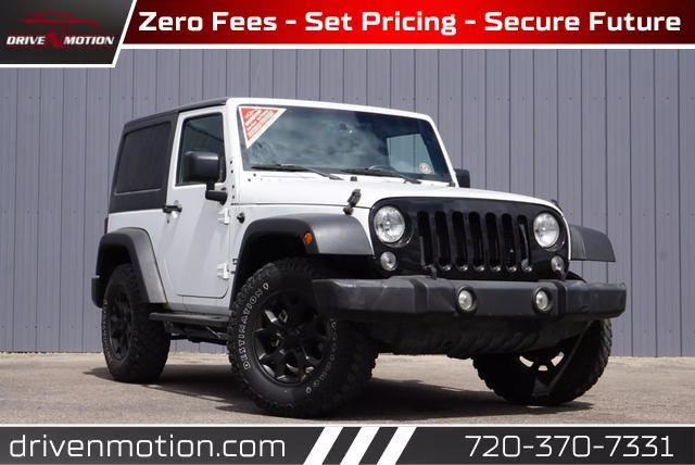 used 2017 Jeep Wrangler car, priced at $18,984