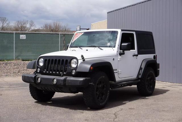 used 2017 Jeep Wrangler car, priced at $18,984