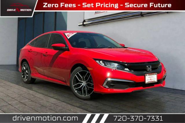 used 2021 Honda Civic car, priced at $17,971