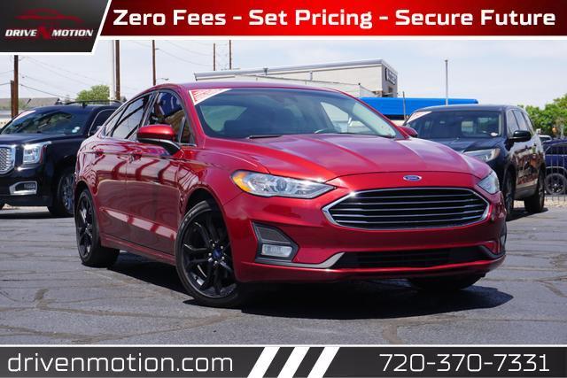 used 2019 Ford Fusion car, priced at $15,984