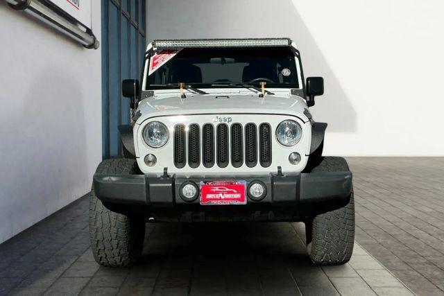 used 2017 Jeep Wrangler Unlimited car, priced at $23,984