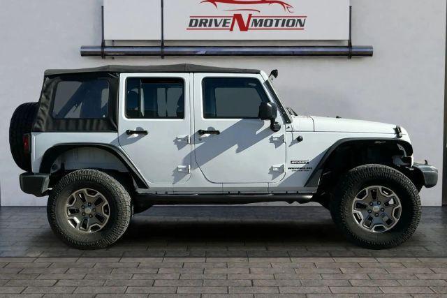 used 2017 Jeep Wrangler Unlimited car, priced at $23,984