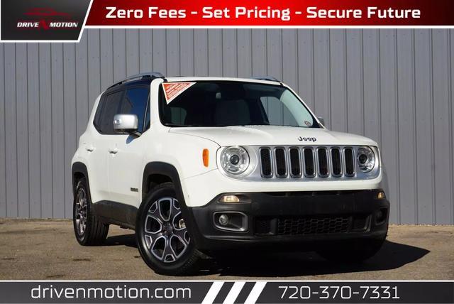 used 2017 Jeep Renegade car, priced at $17,984