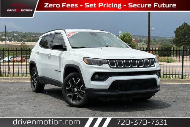 used 2022 Jeep Compass car, priced at $18,984