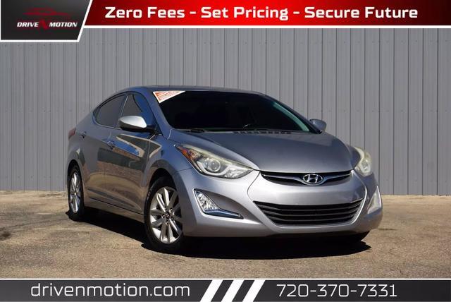 used 2015 Hyundai Elantra car, priced at $7,471