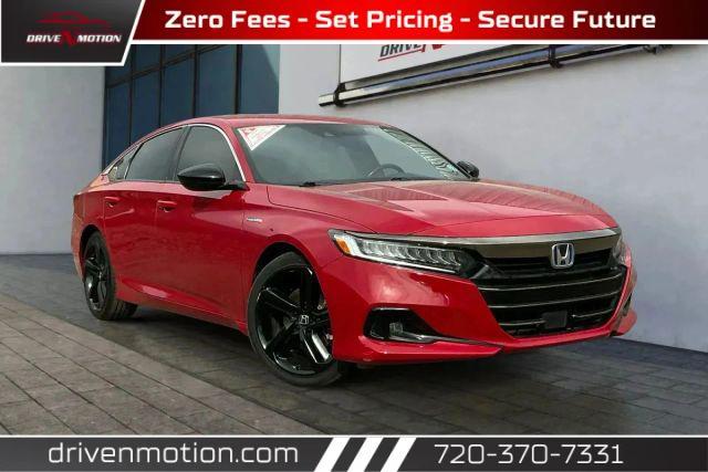 used 2022 Honda Accord Hybrid car, priced at $23,484