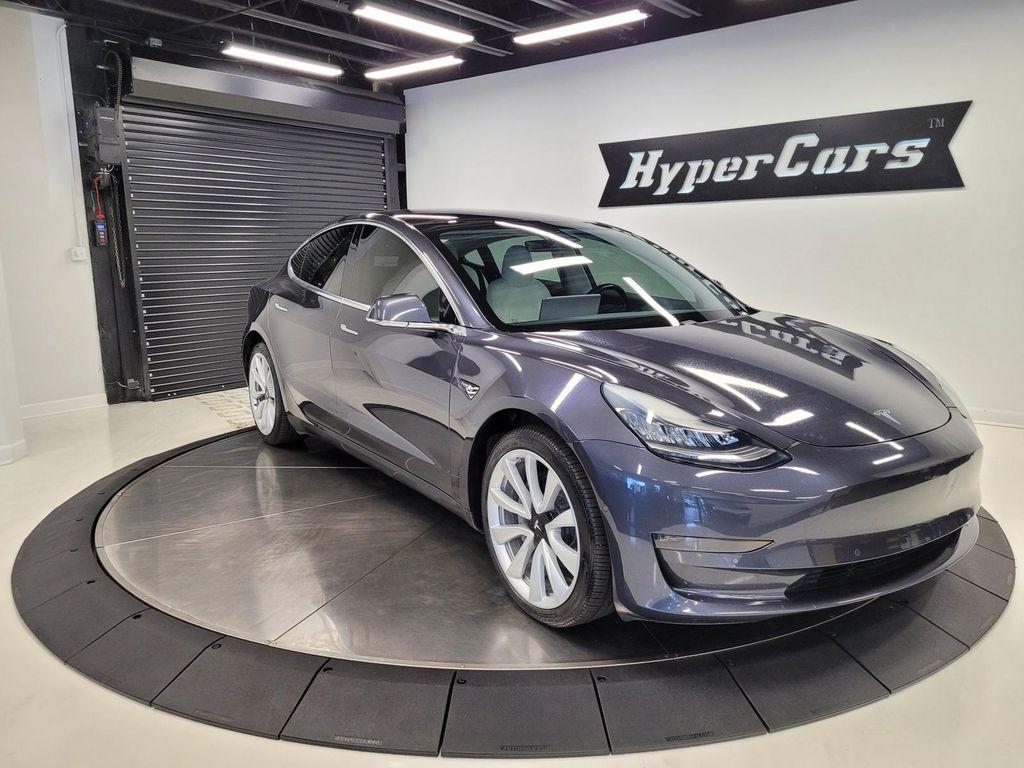 used 2018 Tesla Model 3 car, priced at $19,990