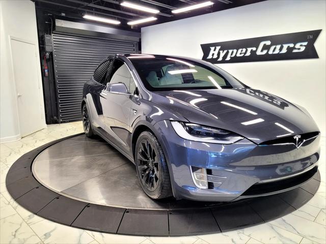 used 2018 Tesla Model X car, priced at $28,590
