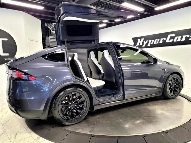 used 2018 Tesla Model X car, priced at $27,590