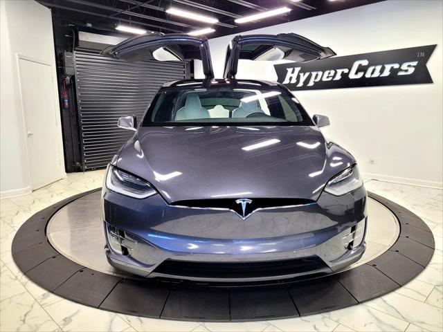 used 2018 Tesla Model X car, priced at $28,590