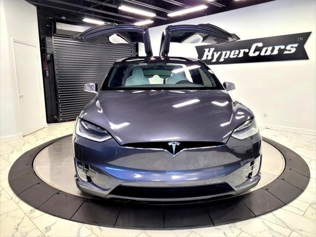 used 2018 Tesla Model X car, priced at $27,590