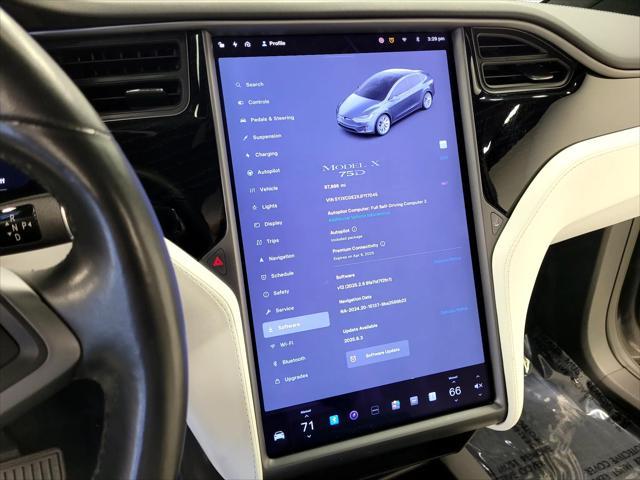 used 2018 Tesla Model X car, priced at $28,590