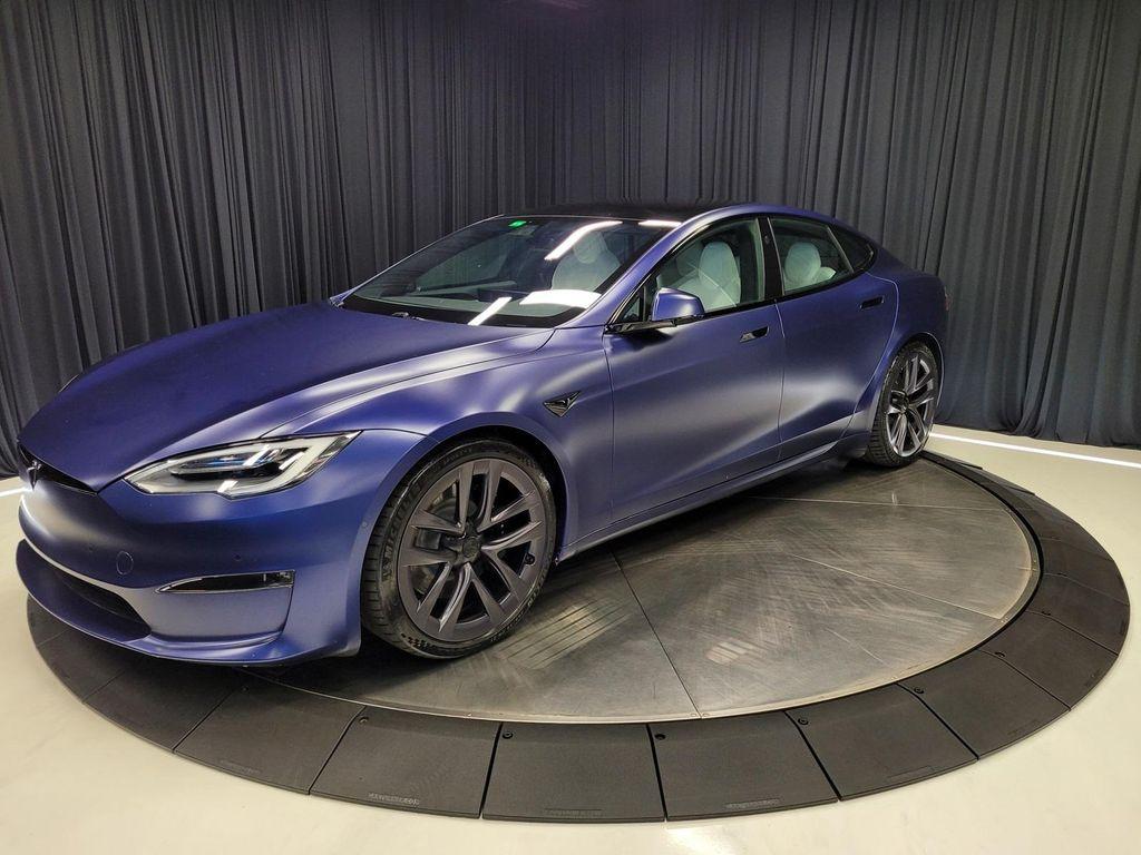 used 2021 Tesla Model S car, priced at $45,990
