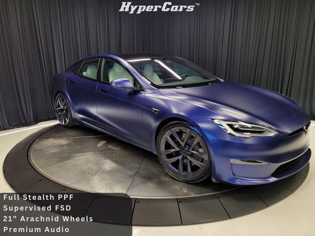used 2021 Tesla Model S car, priced at $45,990