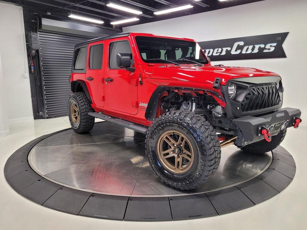 used 2018 Jeep Wrangler Unlimited car, priced at $26,990