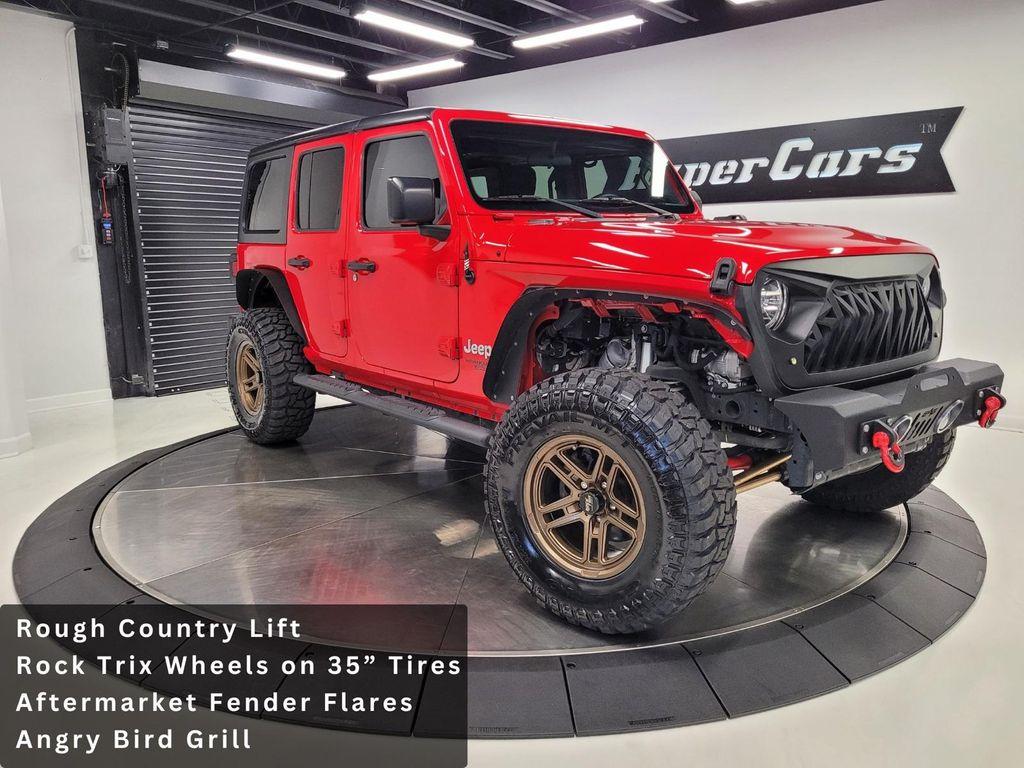 used 2018 Jeep Wrangler Unlimited car, priced at $26,990