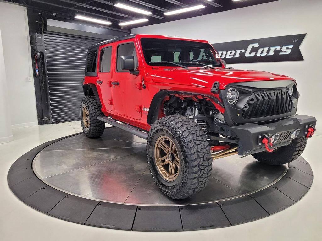 used 2018 Jeep Wrangler Unlimited car, priced at $26,990