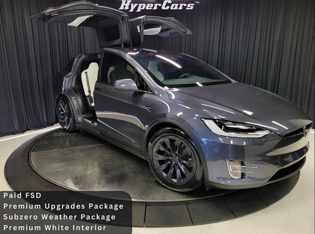 used 2017 Tesla Model X car, priced at $31,990