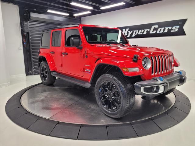 used 2022 Jeep Wrangler Unlimited 4xe car, priced at $32,990
