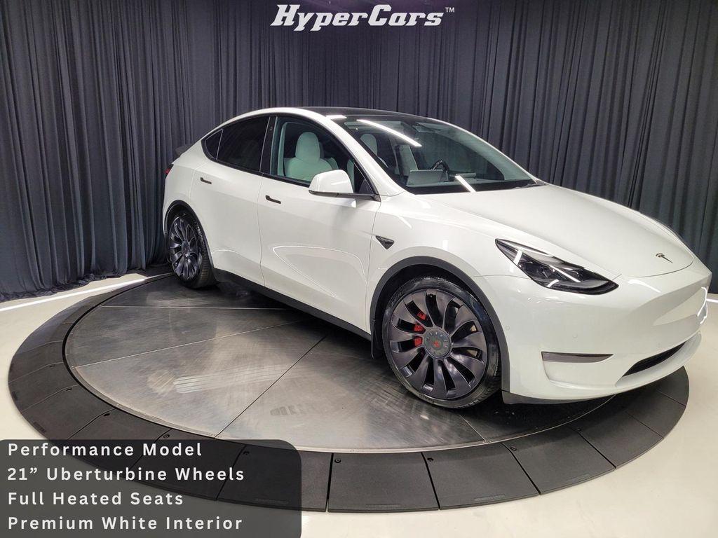 used 2021 Tesla Model Y car, priced at $28,990