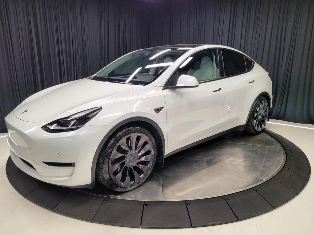 used 2021 Tesla Model Y car, priced at $28,990