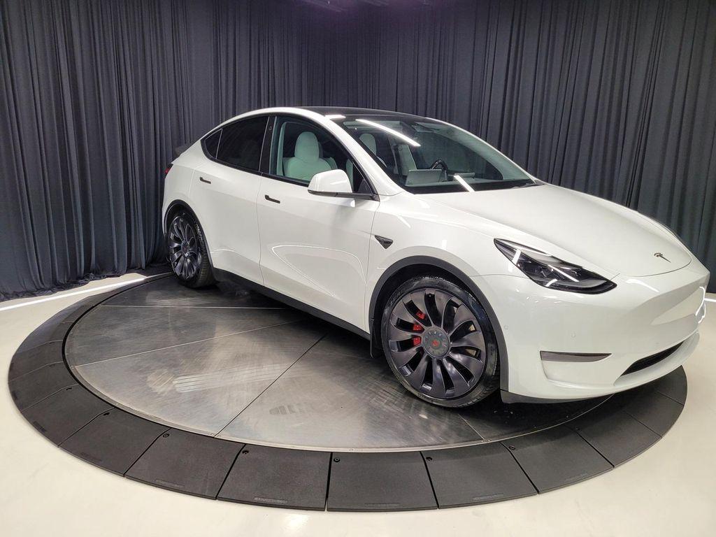 used 2021 Tesla Model Y car, priced at $28,990