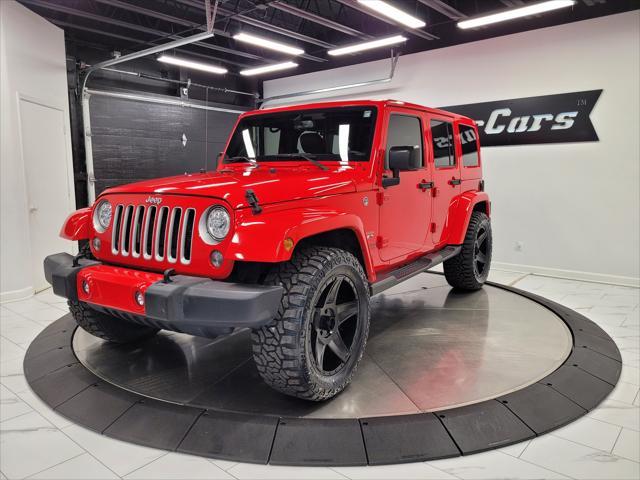 used 2017 Jeep Wrangler Unlimited car, priced at $22,990