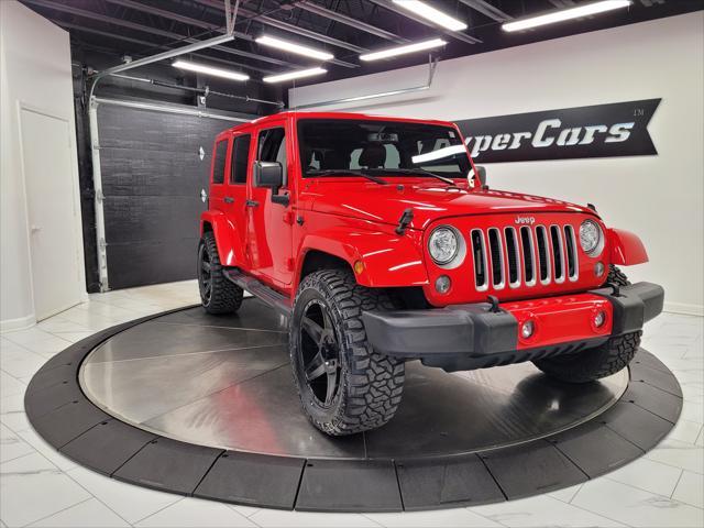 used 2017 Jeep Wrangler Unlimited car, priced at $22,990