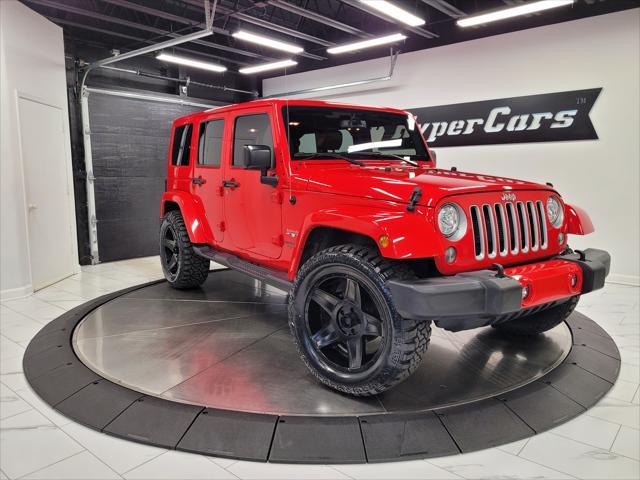 used 2017 Jeep Wrangler Unlimited car, priced at $22,990