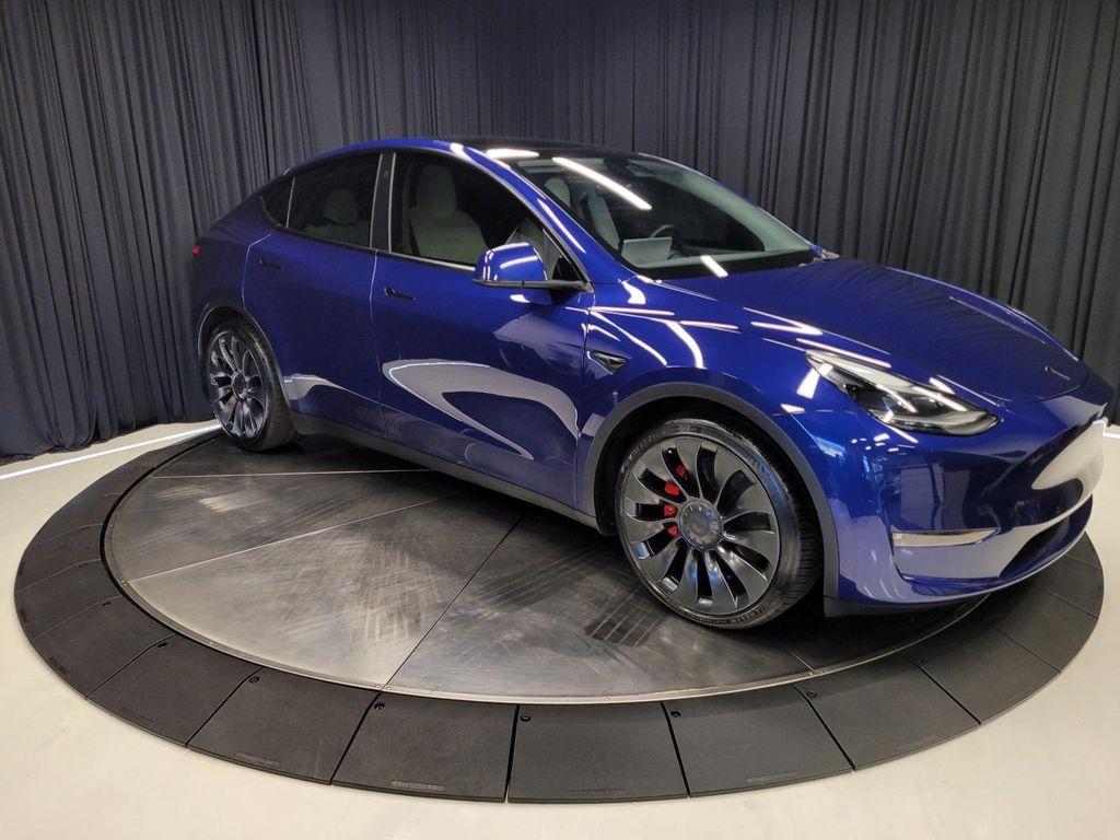 used 2022 Tesla Model Y car, priced at $28,990