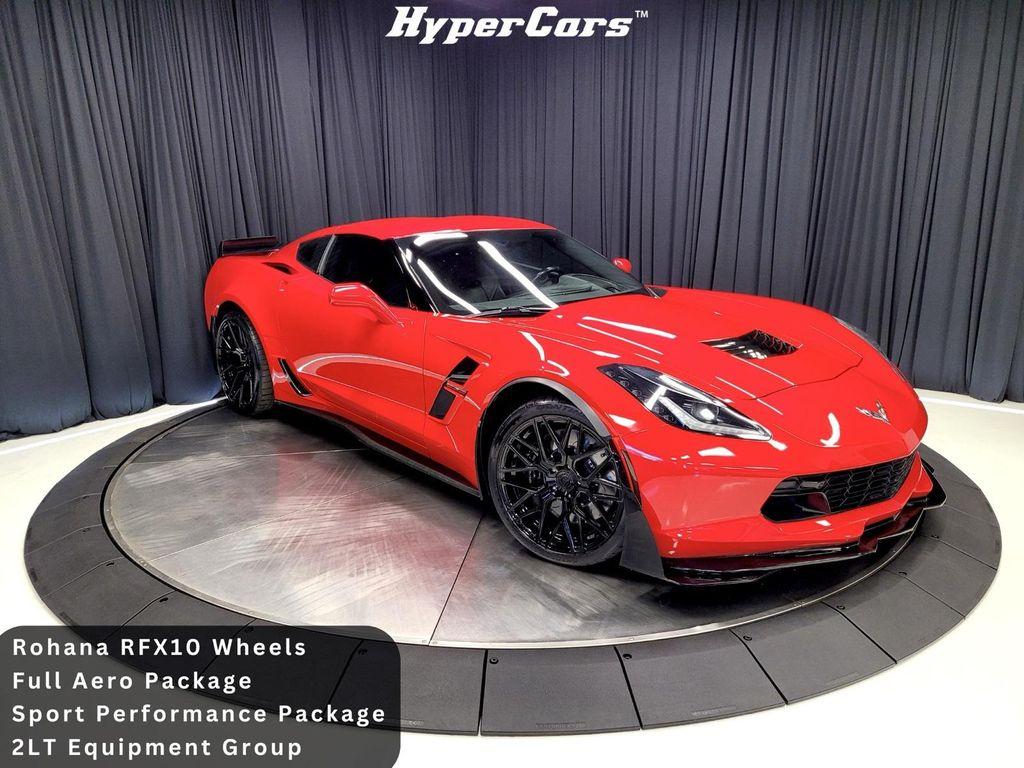 used 2017 Chevrolet Corvette car, priced at $46,990