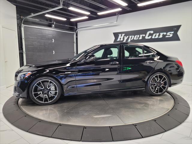 used 2017 Mercedes-Benz AMG C 43 car, priced at $30,990