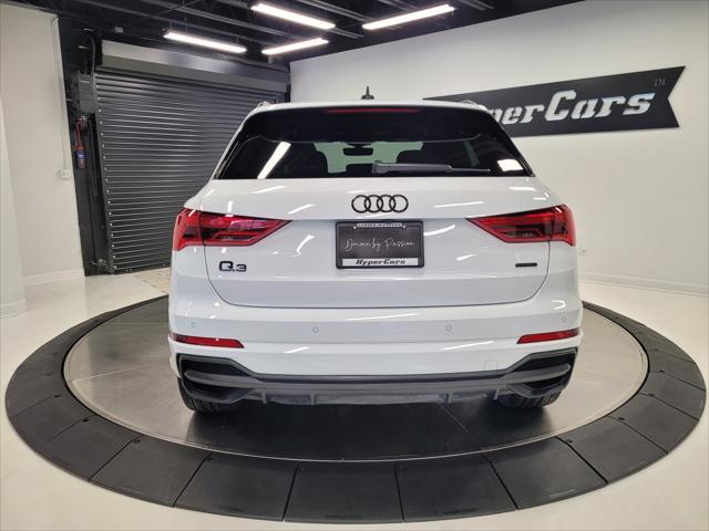 used 2024 Audi Q3 car, priced at $36,990