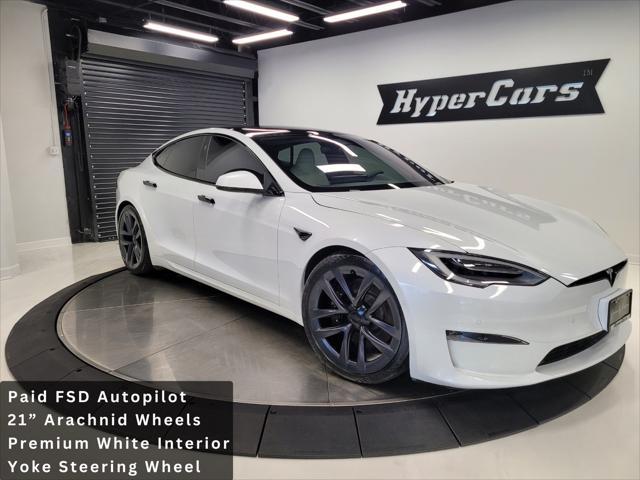 used 2021 Tesla Model S car, priced at $42,990