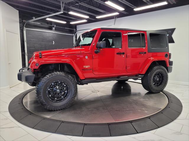 used 2014 Jeep Wrangler Unlimited car, priced at $22,998