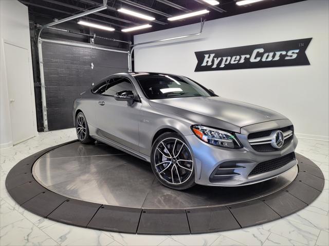 used 2019 Mercedes-Benz AMG C 43 car, priced at $38,990