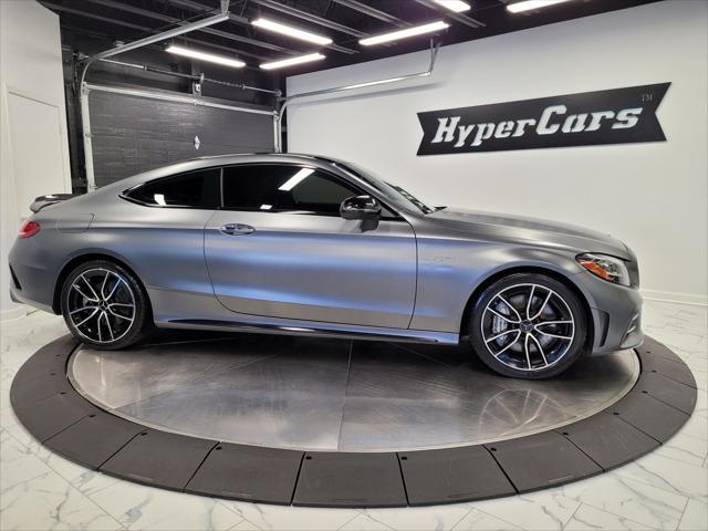 used 2019 Mercedes-Benz AMG C 43 car, priced at $38,990