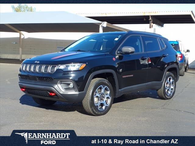 used 2022 Jeep Compass car, priced at $23,143