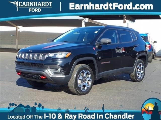 used 2022 Jeep Compass car, priced at $27,988