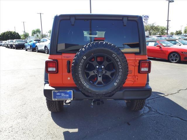 used 2020 Jeep Wrangler Unlimited car, priced at $33,477