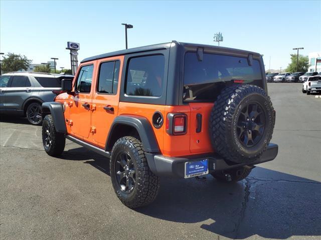 used 2020 Jeep Wrangler Unlimited car, priced at $33,477