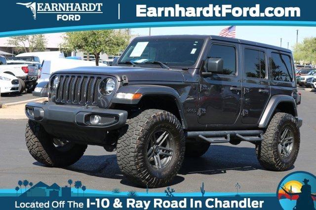 used 2020 Jeep Wrangler Unlimited car, priced at $42,551