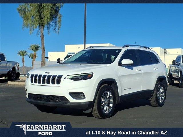 used 2021 Jeep Cherokee car, priced at $19,455